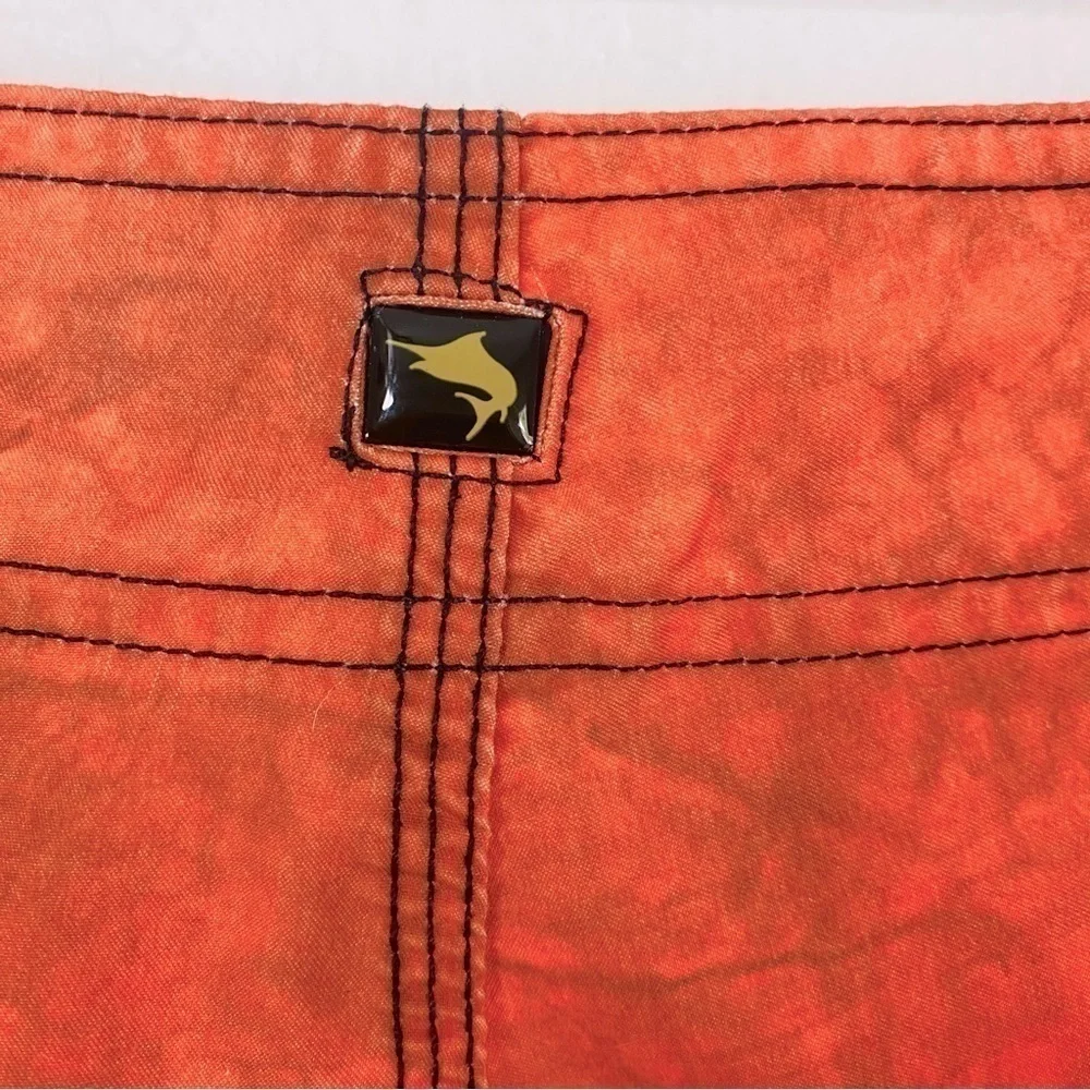 Salt Life Orange Ombré SLX QD Angular Board Shorts Size 30